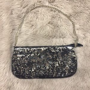 Black Sequence Purse